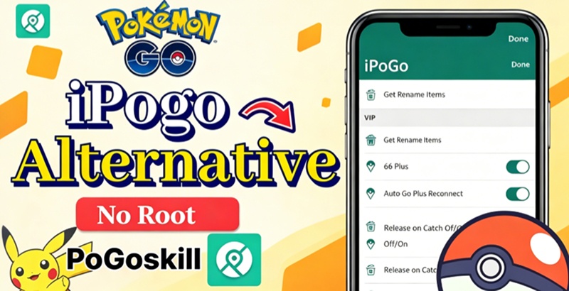 ipogo alternative for pokemon go