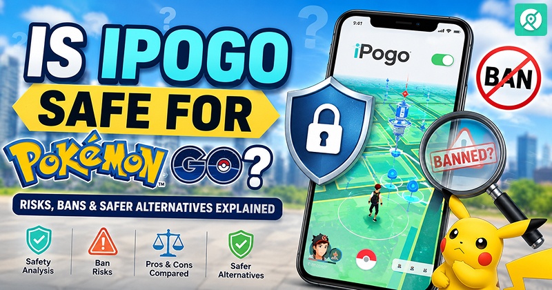 is ipogo safe for pokemon go
