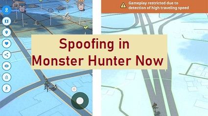monster hunter now spoofing