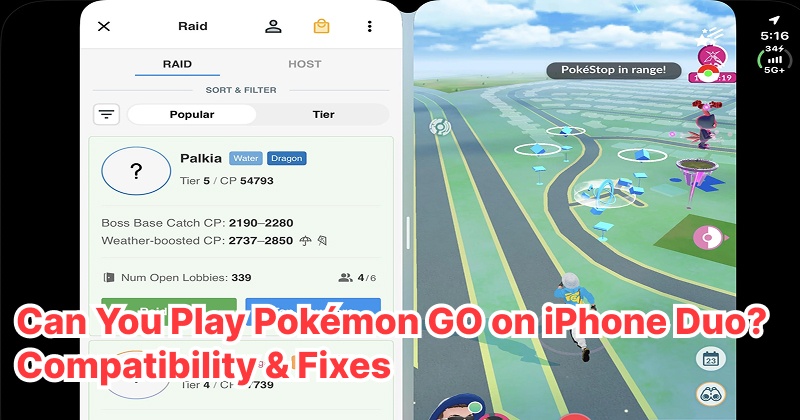 pokemon go iphone duo