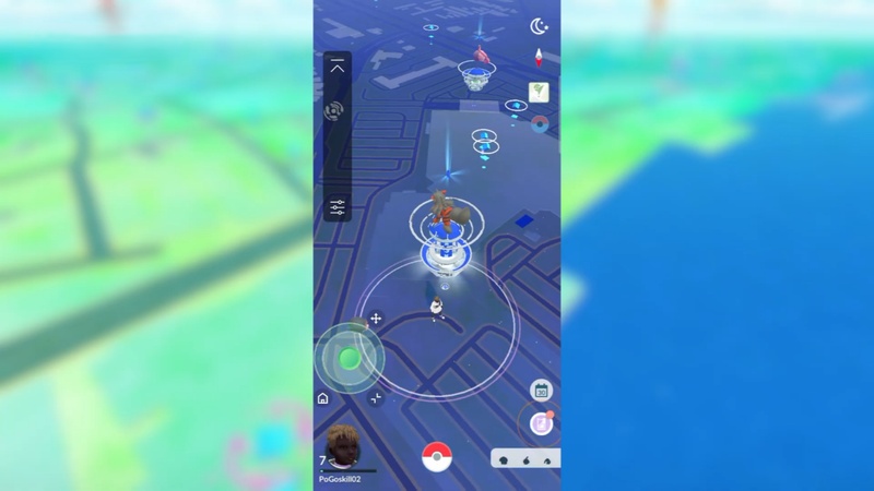 pokemon go joystick
