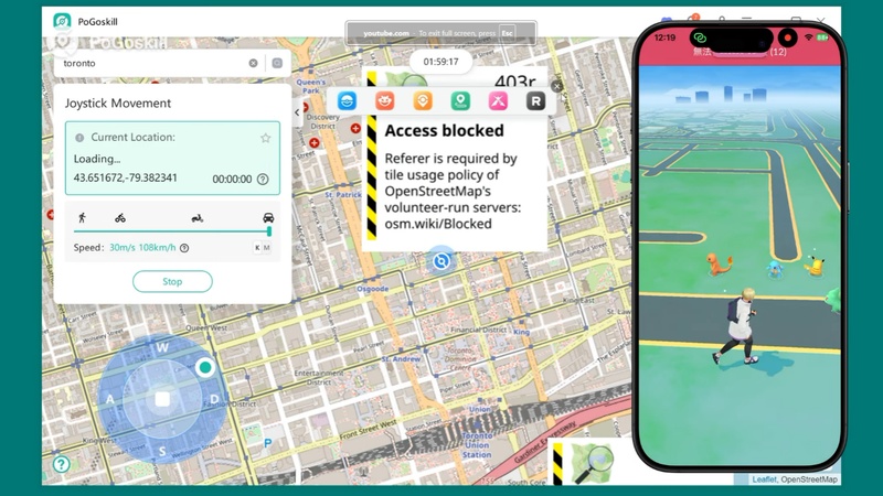 pokemon go location changer