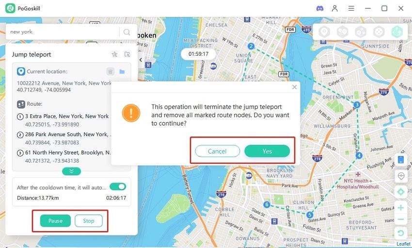 pogoskill jump teleport mode