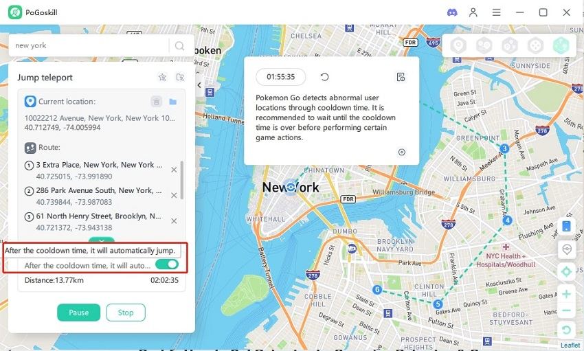 pogoskill jump teleport mode