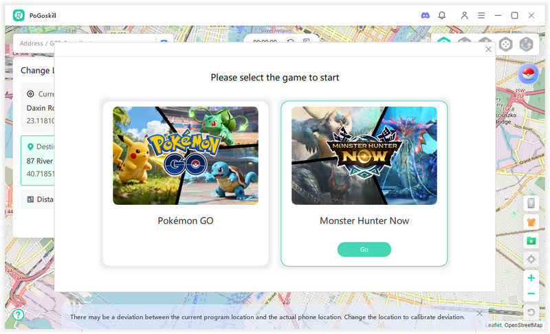 select monster hunter now on pogoskill