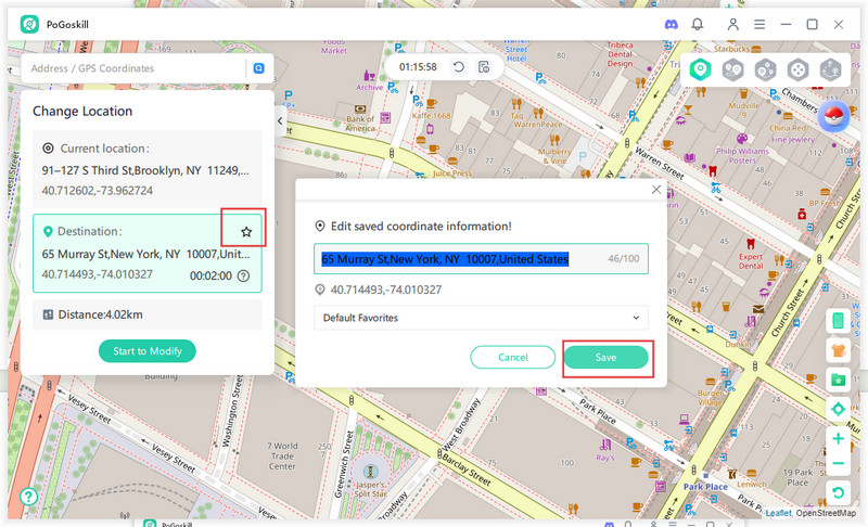 collect pogomap location