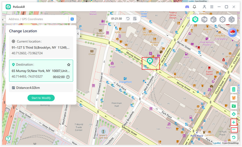 find location on pogomap