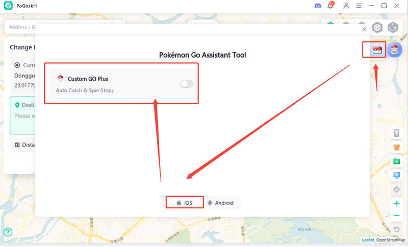 Enable Custom GO Plus