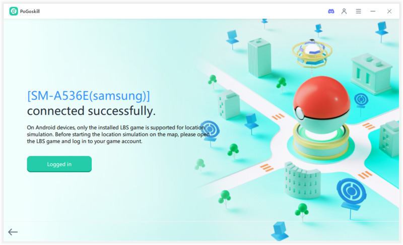 pogoskill connected successfully