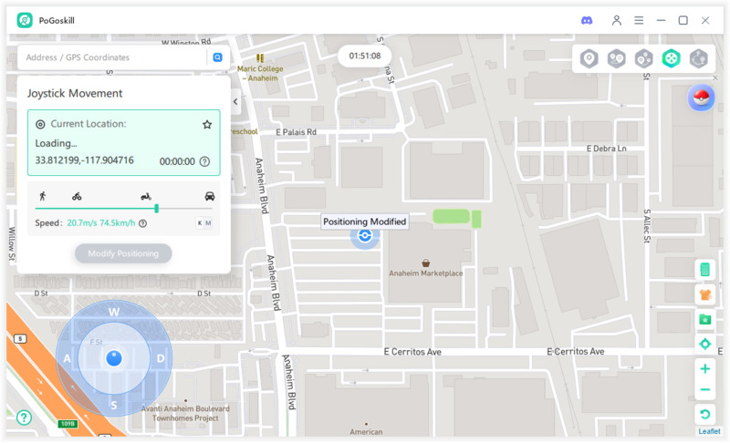 pogoskill joystick mode