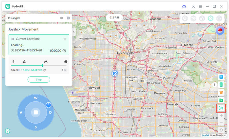 pogoskill joystick mode