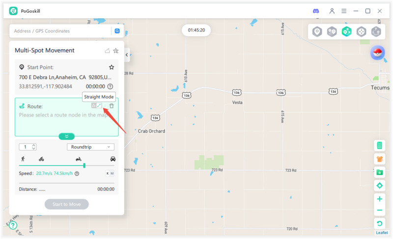 pogoskill multi spot movement