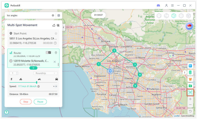 pogoskill multi spot mode