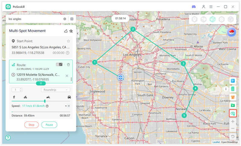 pogoskill multi spot mode