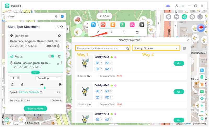 pogoskill pokemon go