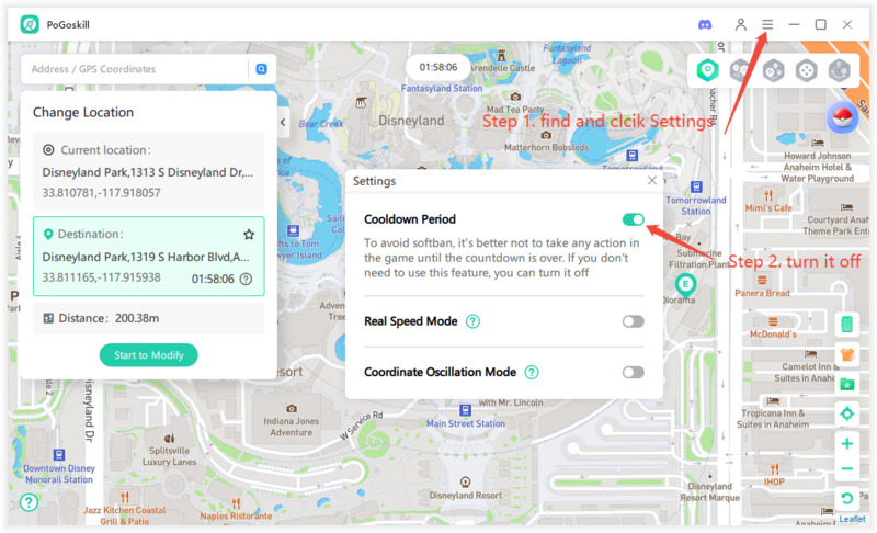 pogoskill restore cooldown time