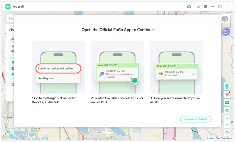 pokemon go pair with pogoskill auto catch