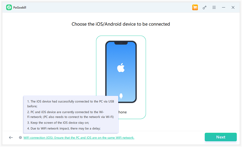 how to change location on ios 17 wifi connection