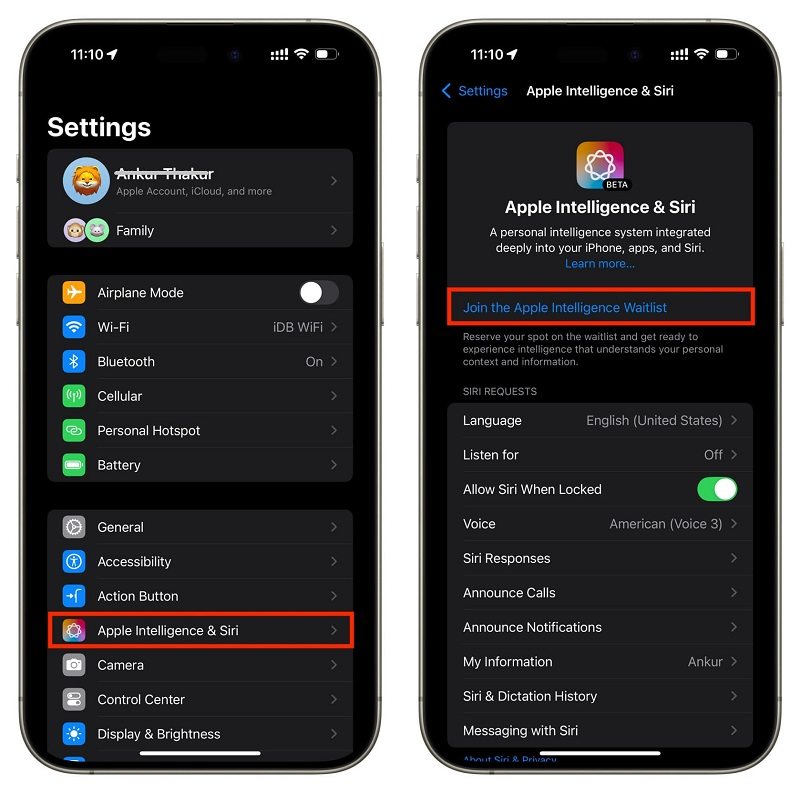 apple intelligence not working ios 26