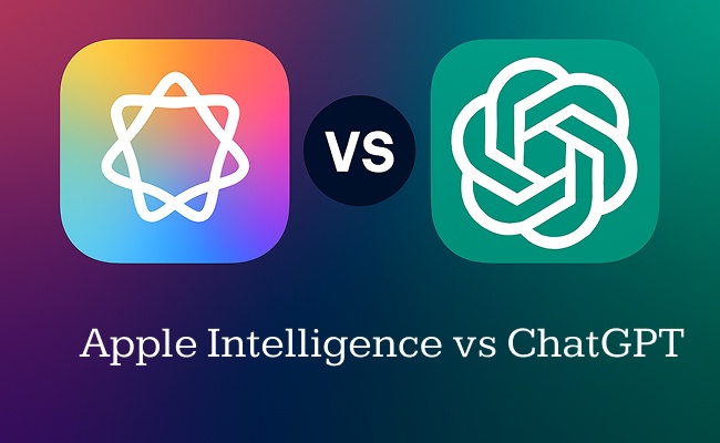 ChatGPT vs Apple intelligence