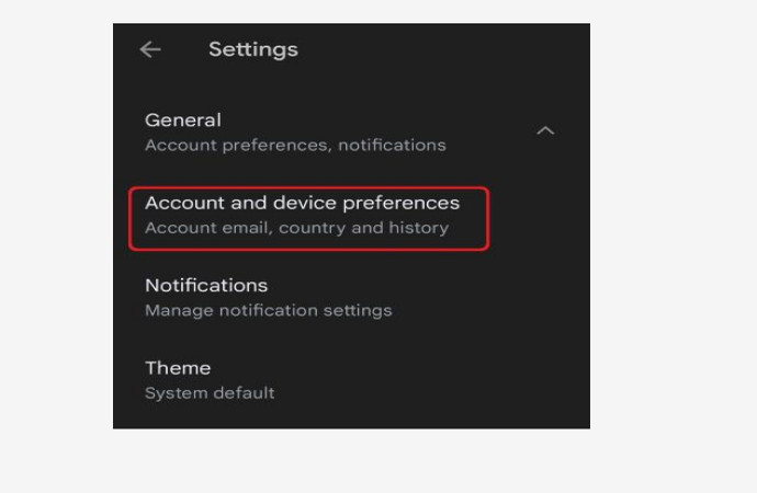 change androip google play store region