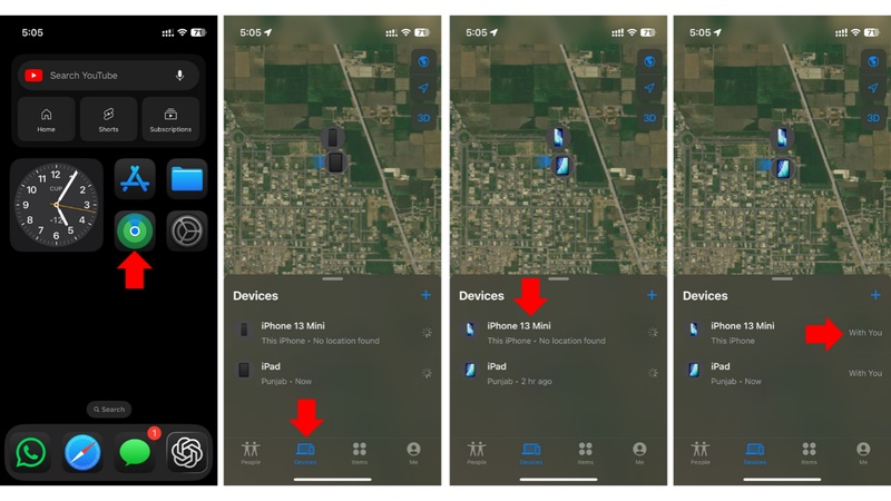 find my network location