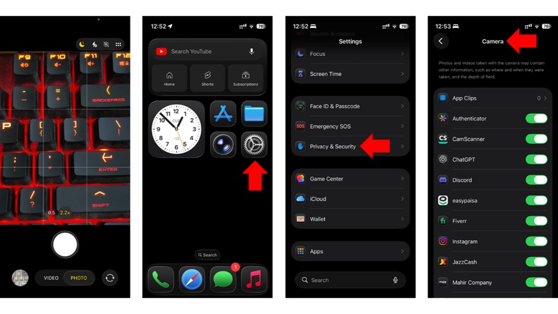 fix ios camera