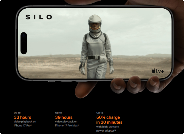 iPhone 17 Pro battery