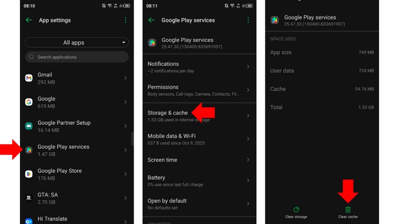 check google play services