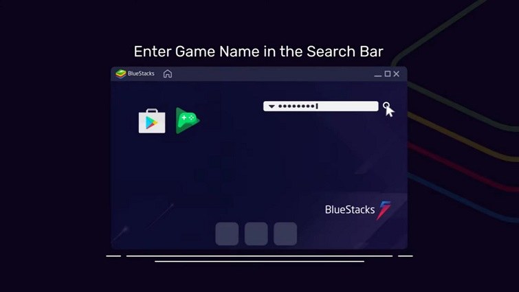 how to play pokemon go on bluestacks search bar