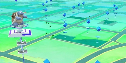 pokebolas no pokemon go girando