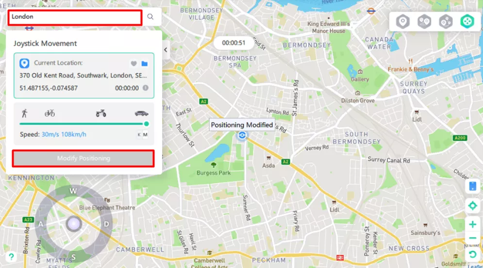 pokemon go walking hack pogoskill input location