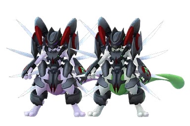shiny armored mewtwo pokemon go