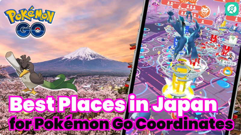best japan coordinates pokemon go 2025