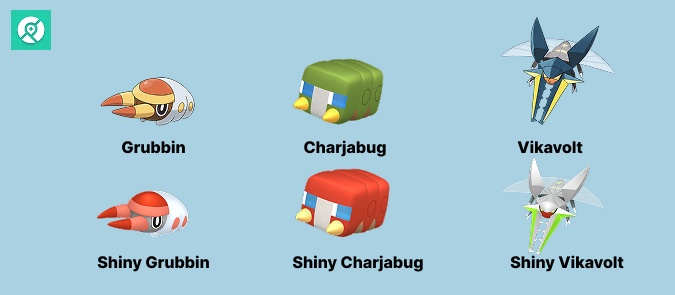 charjabug evolution line pokemon go