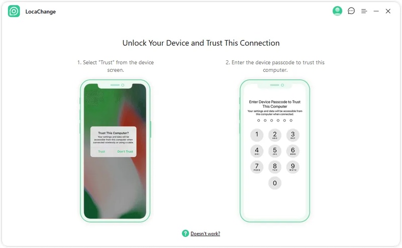 connect locachange