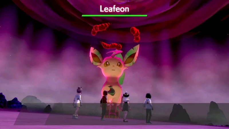 dynamax leafeon