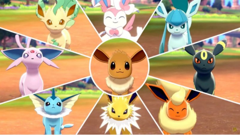 eeveelutions pokemon go