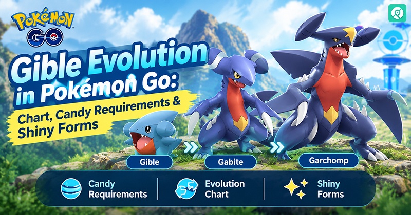 how to evolve gible pokemon go