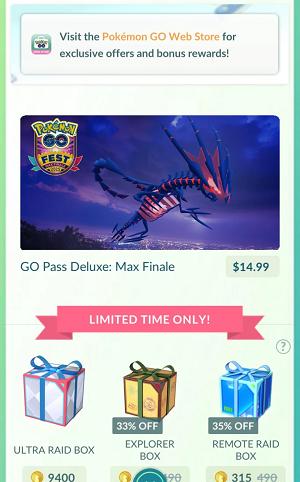 GO Pass Max Finale
