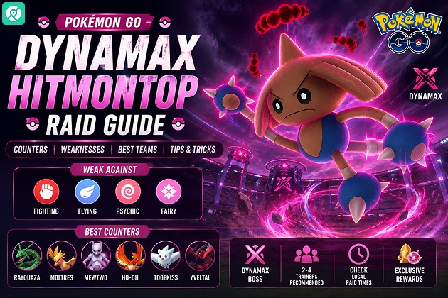 hitmontop weakness guide 2026