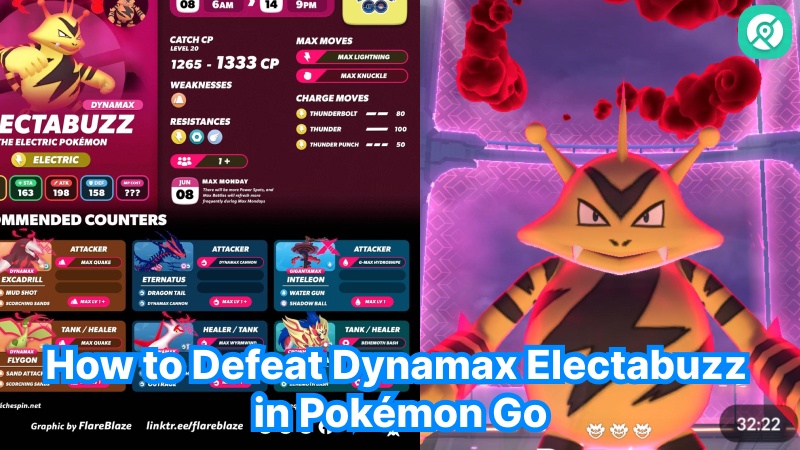 how to defeat dynamax electabuzz