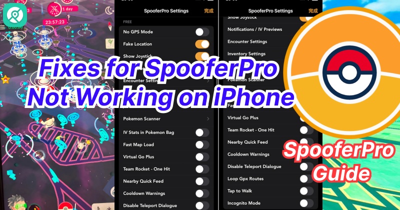 how to fix spooferpro not working