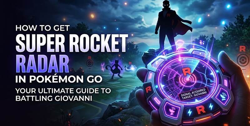 how to get super rocket radar