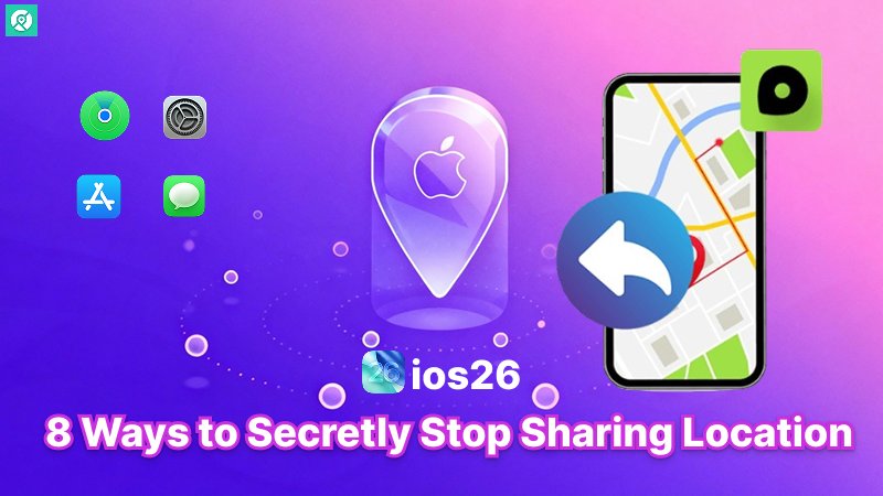 how to stop sharing location on iphone without them knowing