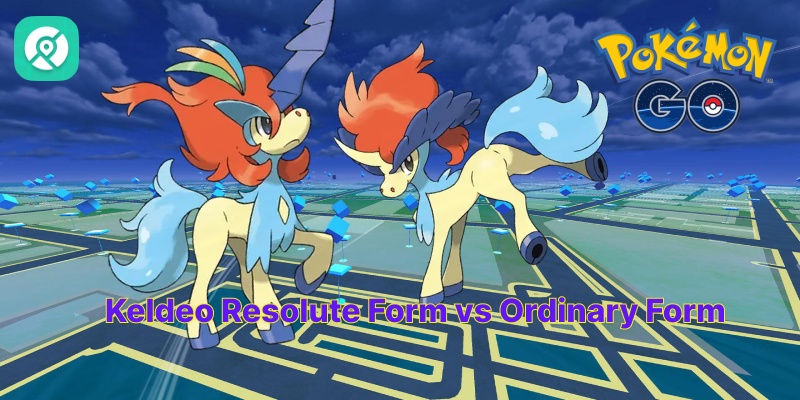 keldeo resolute form vs ordinary form