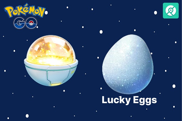 lucky trinket and lucky eggs pokemon go