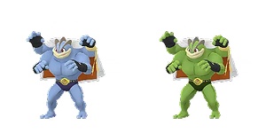 Machamp wearing a modern jacket