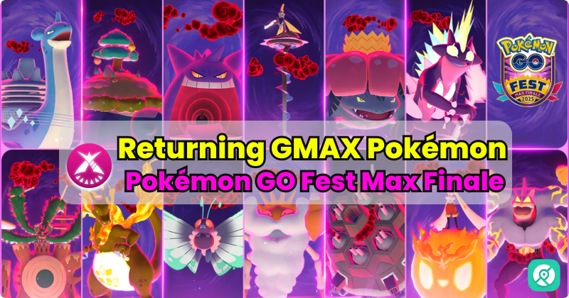 gigantamax lapras Pokémon GO Fest Max Finale