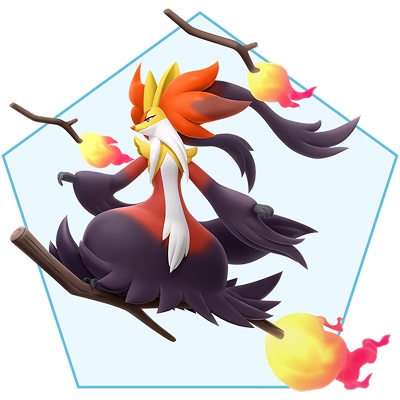 mega delphox pve performance